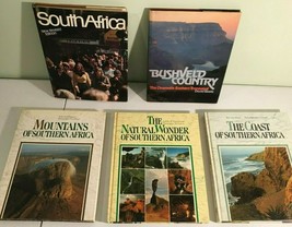 Lot 5 HB books on SOUTH AFRICA color photos, people, landscape history nature - £32.74 GBP