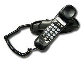 Cortelco Trendline Corded Telephone - Black, Classic Design - $43.49