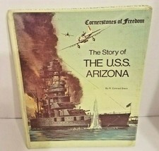 1977 The Story of the U.S.S. Arizona Cornerstones of Freedom Hard Cover - £7.62 GBP