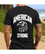 American Strong Eagle T-Shirt Patriotic USA Pride Graphic Tee for Men &amp; ... - $34.32 CAD+