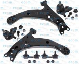6Pcs Front End Kit Toyota Corolla LE VE 1.8L Lower Control Arms Ball Joints Sway - £119.04 GBP