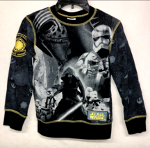 STAR WARS Boy&#39;s Storm Trooper Droid Hoodie Sweatshirt The Disney Store Size 7 8 - £19.53 GBP
