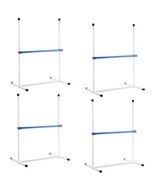 New Canine Agility Set Dog Jumping Training Obstacles Course Free Standi... - $1,034.73 MXN