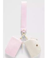 LULULEMON Dual Pouch Wristlet~Blissful Pink/Light Ivory~NWT - $138.45 CAD