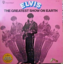 Elvis Presley-The Greatest Show On Earth-LP-1978-NM/EX - £11.74 GBP