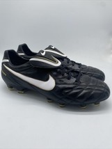 Nike Tiempo Legend 3 FG Black Gold 366201-018 Men’s Size 13 - £250.74 GBP