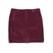 American Eagle Burgundy Velour Skirt ~ Sz 4 ~ Short - £13.40 GBP