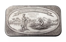 1973 Captain William Kidd Amerikanischer Piraten - Ussc Mint 1 Oz. Silber Art - £59.40 GBP