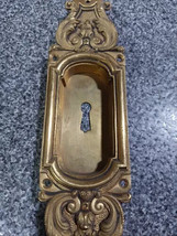 antique  old Keyhole, Solid Bronze very good quality - £70.11 GBP
