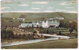 Postcard Invermarkie Lodge Glass Huntly Aberdeenshire Scotland UK - $5.78
