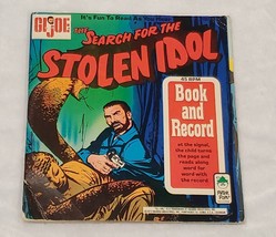 VINTAGE 1973 GI Joe Search for the Stolen Idol Book &amp; Record Set - £22.19 GBP