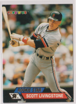 Scott Livingston Tigers Third Base 1993 Toys R Us ROOKIE STAR Card #71 Near Mint - $1.48