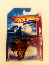 Hot Wheels 2007 #075 Black &amp; Red Poison Arrow Aerial Atteck Series 3/4 MOC - £7.85 GBP