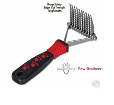 Pet Grooming 10 Blade Dematting Y Rake Tool Dog Cat Mat Breaker Matbreaker Razor - £15.97 GBP