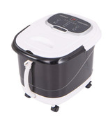 Portable All-In-One Heated Foot Spa Bath Motorized Massager-Black - Colo... - €115,13 EUR