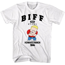 Back to The Future Cartoon Biff Tannen Men&#39;s T Shirt Howard 1955 - $24.50+
