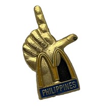 McDonald’s Philippines Region Employee Crew Enamel Lapel Hat Pin - $9.95