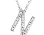 &quot;n&quot; Women&#39;s Necklace .925 Silver 274019 - £40.08 GBP