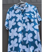 Sovereign Code Shirt Large Button Down Shirt Short Sleeve Casual Cotton - $21.73 CAD