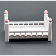Calico Critters Sylvanian Families Baby Replacement Furniture Nursery Pink Bed - £7.58 GBP