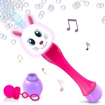 Light Up Bunny Easter 14 Inch Illuminating Blower with Thrilling LED Sou... - £27.99 GBP