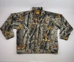 Whitewater Pullover Zip Up Camo Sweater Size 2XL Strategic Hunting Apparel  - £31.72 GBP