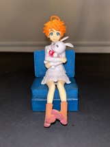 Anime The Promised Neverland Emma 6&quot; Statue Figure with Couch - £15.05 GBP