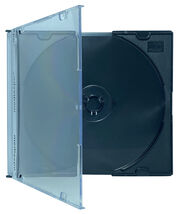 SLIM Black CD Jewel Cases - $217.91 MXN+