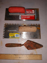20UU08 ASSORTED TROWELS, GOOD CONDITION - £7.40 GBP