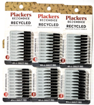 6 Packs Plackers Eco Choice Activated Charcoal Soft Interdental Picks - €22,39 EUR
