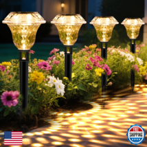 PATIOPIA Solar Pathway Lights Garden Decor for Yard, Solar Garden Lights... - $85.36
