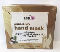 OMG Repairing Hand Mask Oh My Gorgeous 5 pairs Gloves NIB Exp 02/2025 HT... - £17.99 GBP