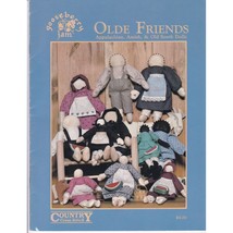 Vintage Craft Patterns, Olde Friends Appalachian Amish and Old South Dolls - $28.06