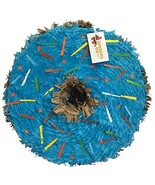 APINATA4U Bright Blue Doughnut Pinata 16&quot; - $747.17 MXN