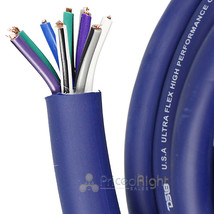 25 Ft 9 Conductor Speed Wire 18 Gauge CCA Color Coded Blue Flexible Casi... - £36.17 GBP