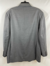 Ralph Lauren Mens 2 Button Sport Coat Gray All Wool Career Blazer Lined ... - $39.99