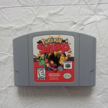 Pokemon Snap N64 (64, 1999) Authentic, Cleaned &amp; Working! - £19.89 GBP