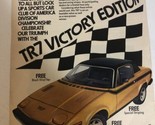 1976 Triumph TRZ Vintage Print Ad Advertisement pa21 - $7.91
