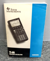 Texas Instruments TI-85 Graphics Calculator Guidebook Manual Only - £5.57 GBP