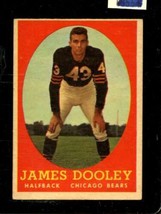 1958 Topps #8 Jim Dooley Vgex Bears *X85153 - £2.93 GBP