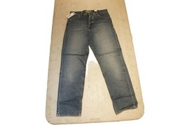 Blue Light Wash Stonewash Loose Regular Straight Leg Jeans Denim W30 L30 - £12.16 GBP