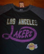 Vintage Style Los Angeles Lakers Nba Basketball T-Shirt Mens Xl New w/ Tag - £15.82 GBP