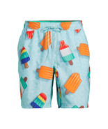 No Boundaries Men&#39;s Elastic Waist Swim Trunks, 7&quot; Inseam Teal Size 2XL(4... - $26.38 CAD