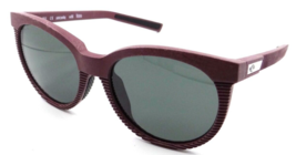 Costa Del Mar Sunglasses Victoria 56-19-135 Net Plum / Gray 580G Glass P... - $215.60