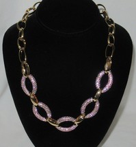 PARK LANE SPLASH Necklace 19&quot;+3&quot; extension crystals lavender aurora borealis - £52.28 GBP