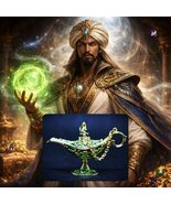 Haunted Vessel! Jann Djinn King! Regal Djinn Wish Magick, Prosperity Att... - $199.99