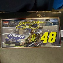 Jimmie Johnson number 48 licence plate - £4.30 GBP