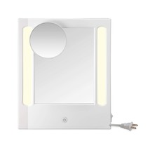 Vanity Makeup Mirror With 5X Spot Magnification By Conair Reflections Led - £29.49 GBP