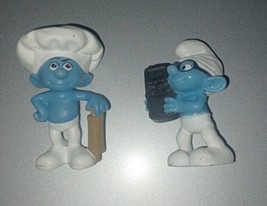 2011 McDonald&#39;s Happy Meal 2011 Smurfs Baker, Brainy McDonald&#39;s Smurfs - £2.58 GBP