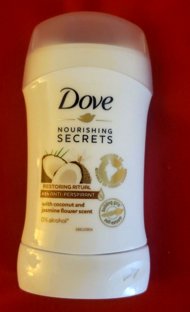 Primary image for 4 PACK DOVE RESTORING RITUAL 48H ANTI PERSPIRANT WITH COCONUT &JAZMINE FLOWER